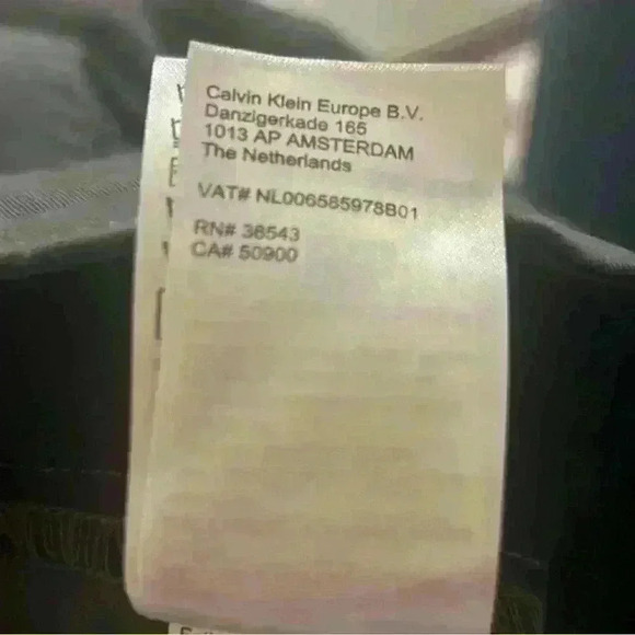 Mens Calvin Klein  Straight Fit Stretch Comfort Chino Gray Size 34x30 Casual - Picture 8 of 8